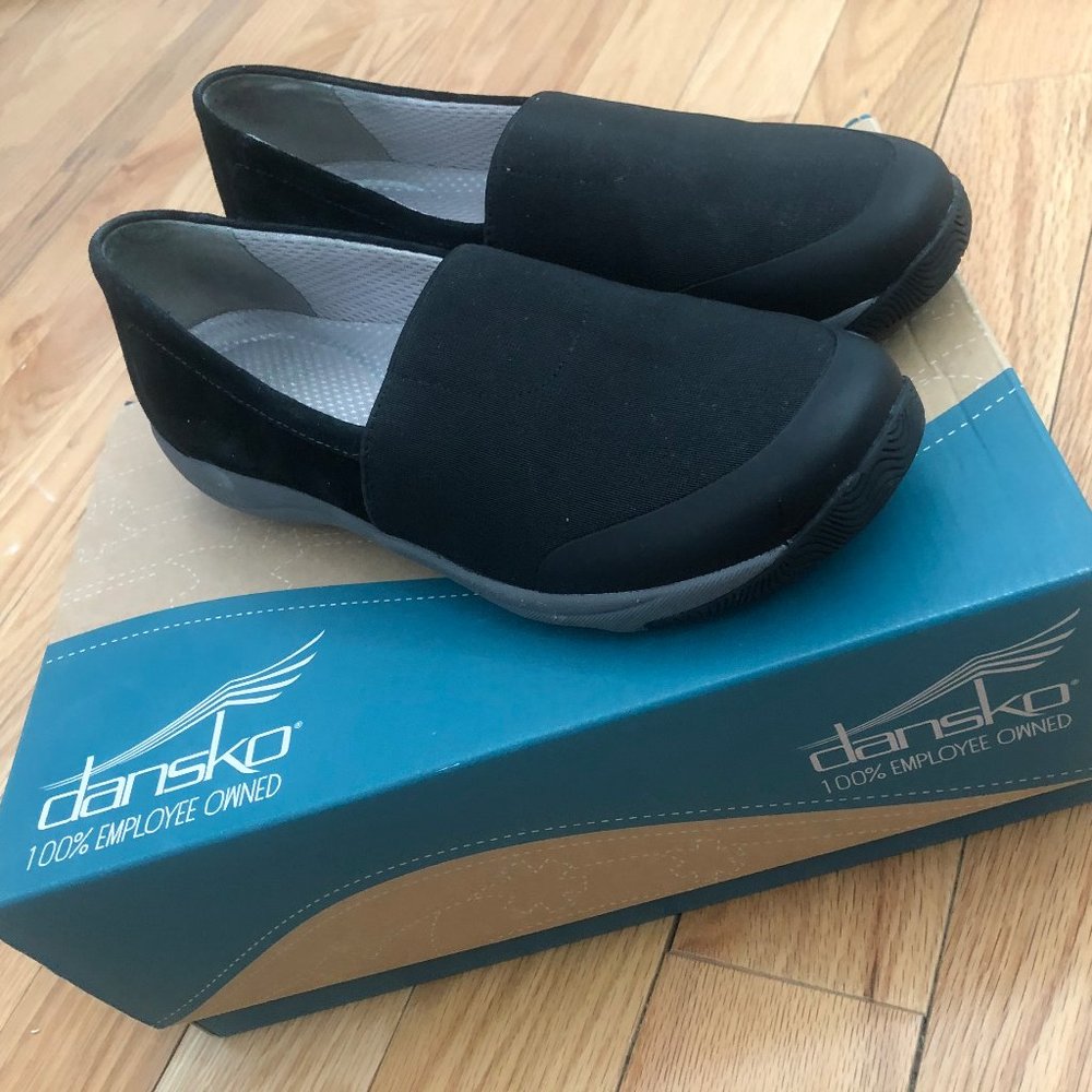 Dankso - Black Harriet Stretch/Suede